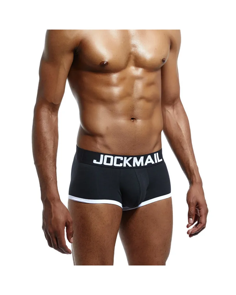 Bóxer Jock, color negro
