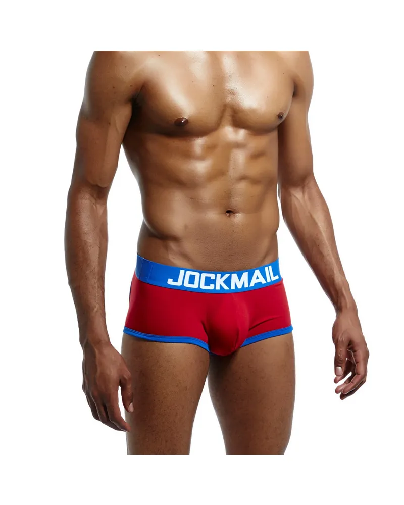 Bóxer Jock, color rojo eléctrico