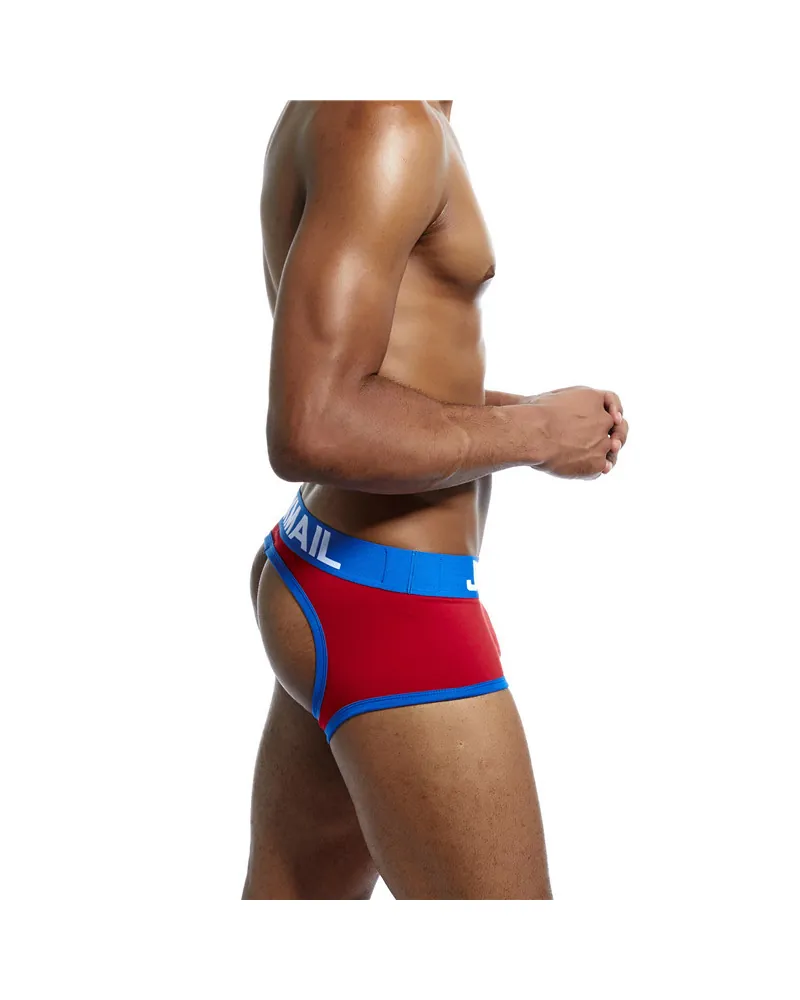 Bóxer Jock, color rojo eléctrico