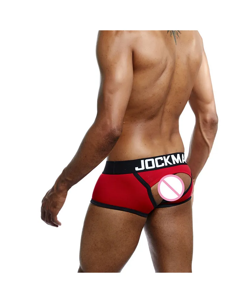 Bóxer Jock, color rojo liso