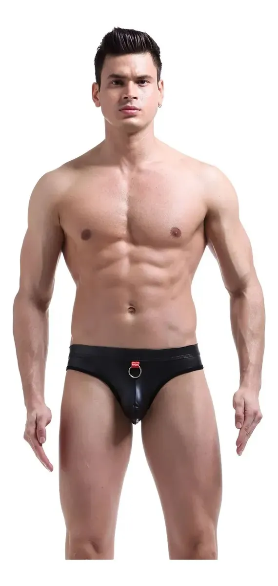 Jockstrap Eco Cuero con Aro