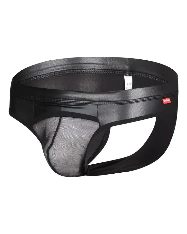 Jockstrap Eco Cuero con Aro